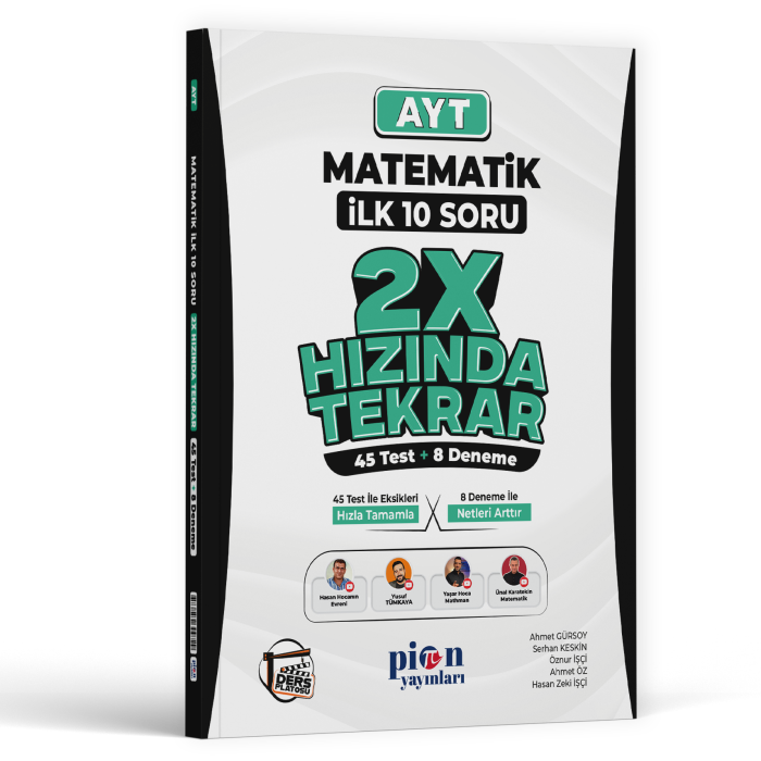 YKS AYT 2X HIZINDA İLK 10 SORU MATEMATİK - 2026